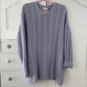 52Seven purple Knit Sweater XL